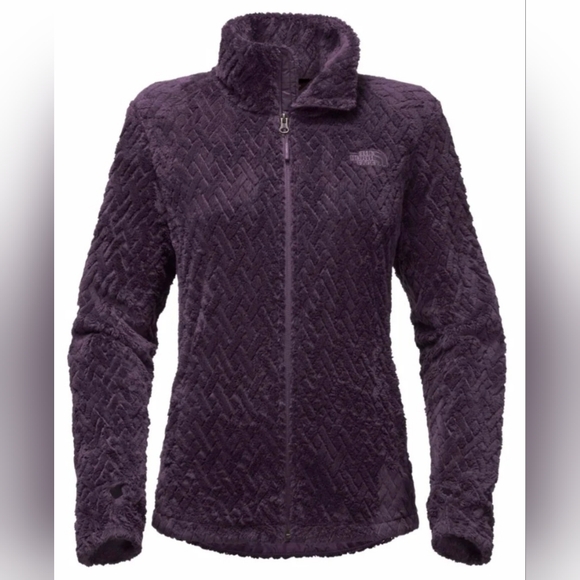 The North Face Jackets & Blazers - The North Face Deep Purple Osito High Pile Fleece Full Zip Jacket Women’s Small